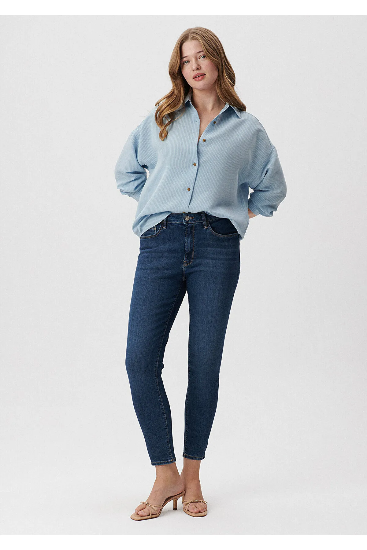 Mavi  Marli Everyday Casual Dark Jean Hose 101339-35246
