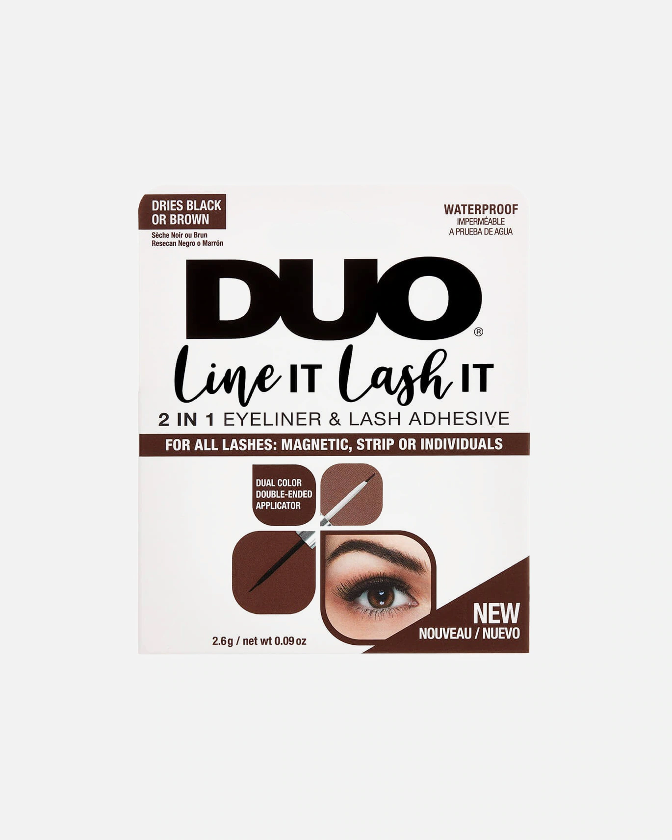 Ardell Duo Line It Lash It - 2 vienā acu zīmulis un skropstu līme