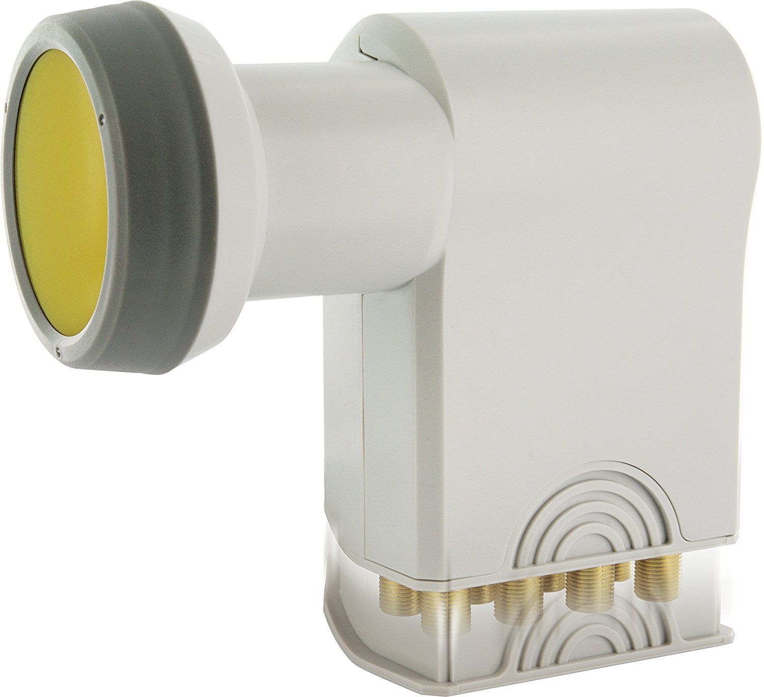 Schwaiger Unicable Quad LNB (4 + 2 TN) mit Wetterschutzabdeckung