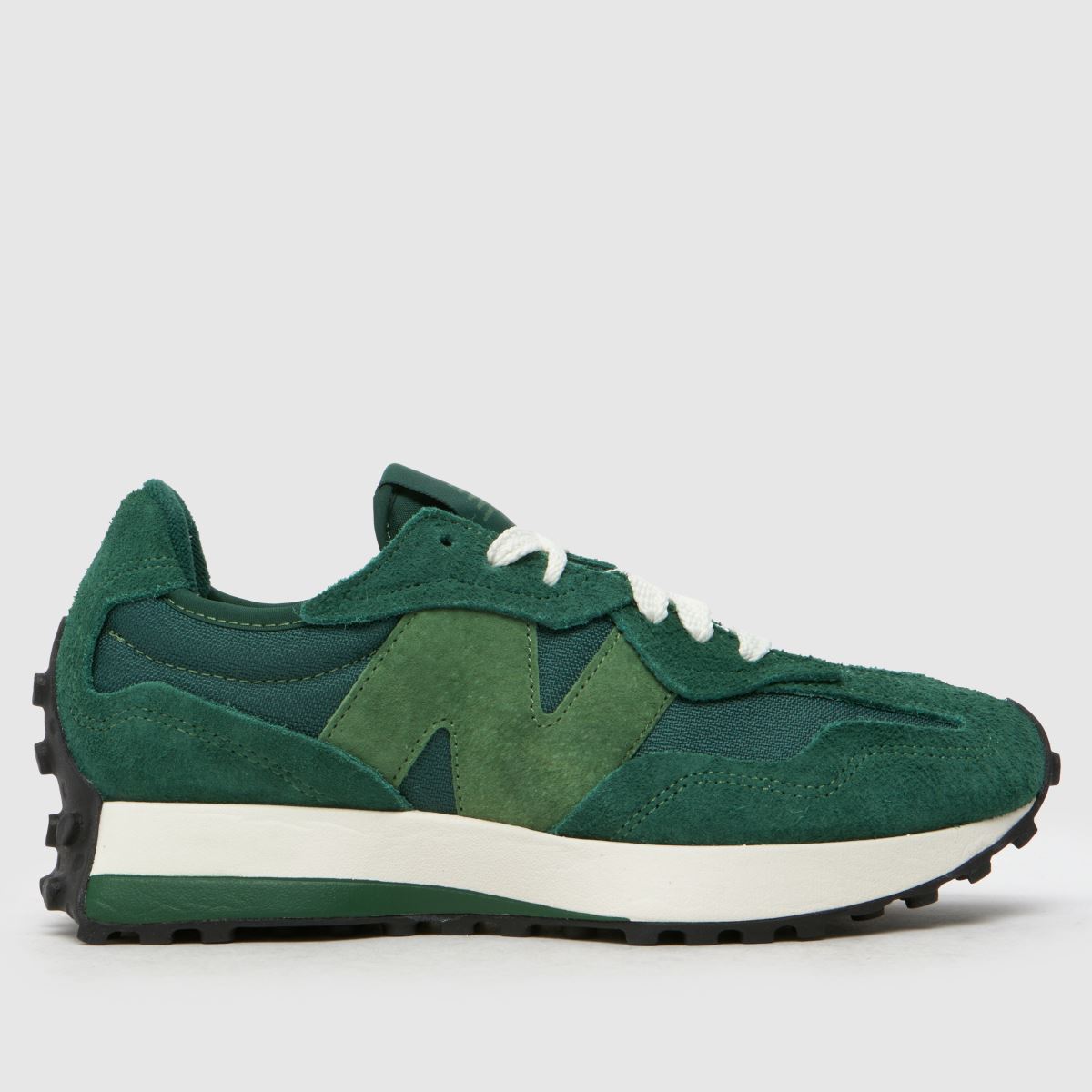 New Balance 327 sötétzöld sportcipő