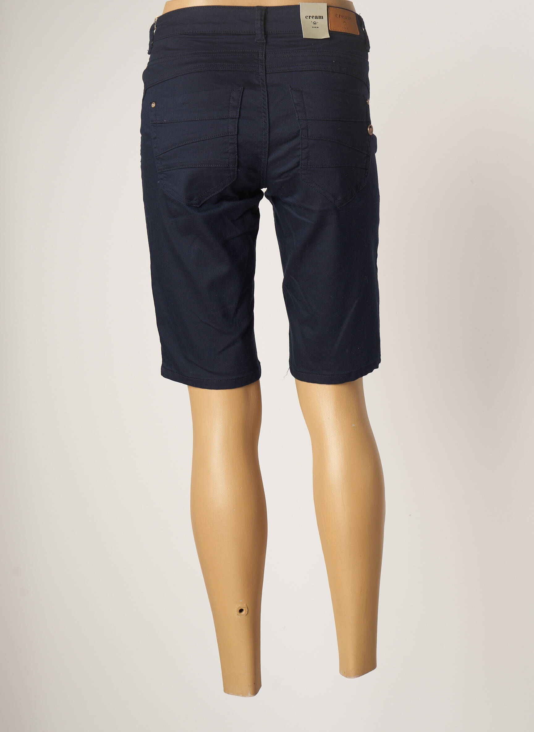 Cream Bermudas Femme couleur bleu