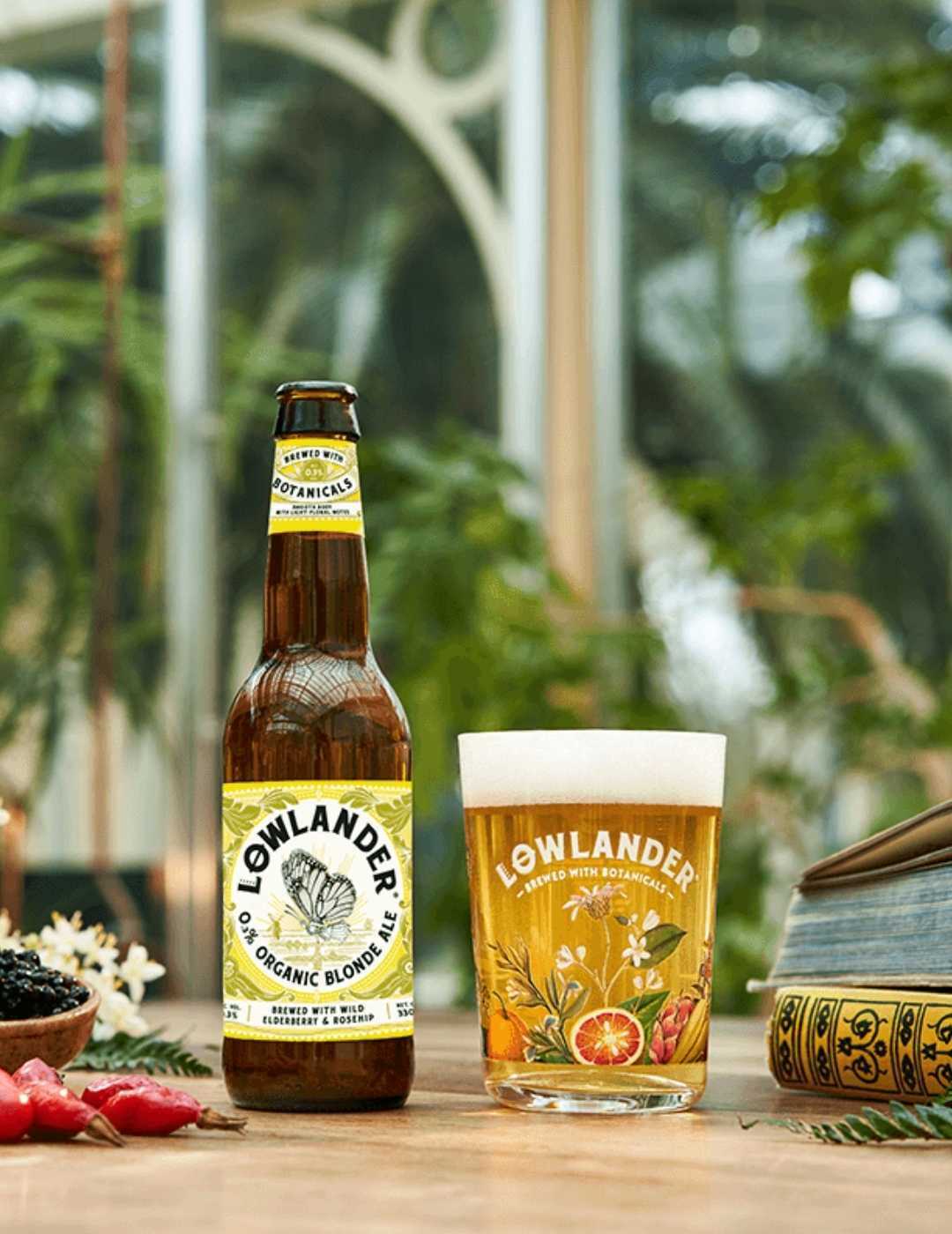 Lowlander : Organic blonde ale - Gueule de joie 0.3° |  33 cl