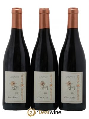 Côte-Rôtie Face Sud Dauvergne Ranvier 2012 - Lot de 3 Bouteilles