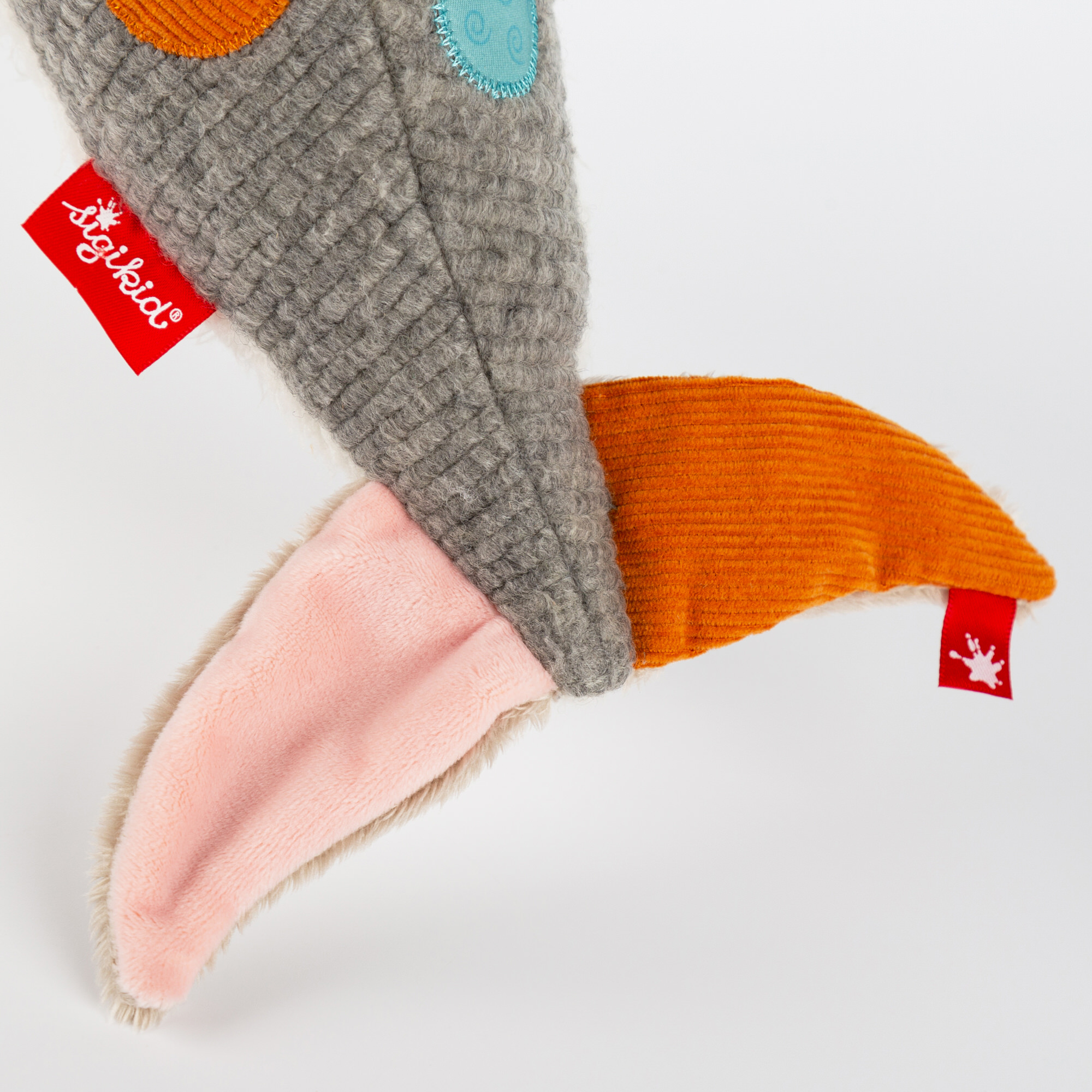Kuscheltier Delfin, Patchwork Sweety
