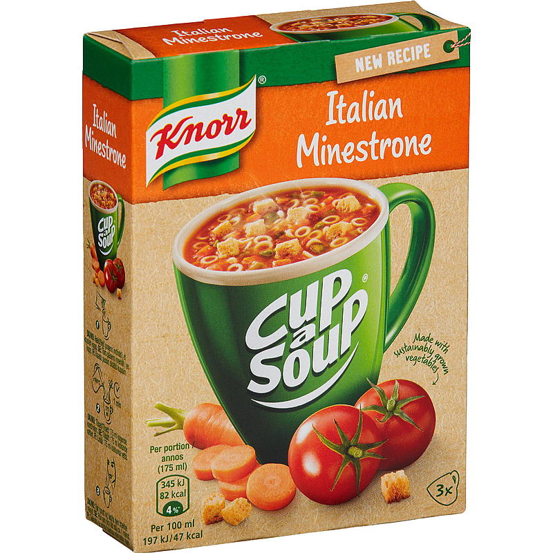 Knorr Cup of soup 3-pk Minestrone Knorr