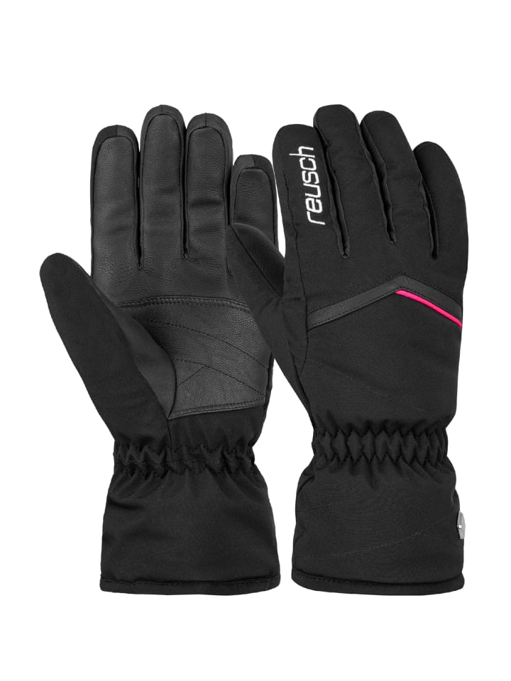 Reusch Fingerhandschuh Marisa in black/white/pink glo günstig kaufen