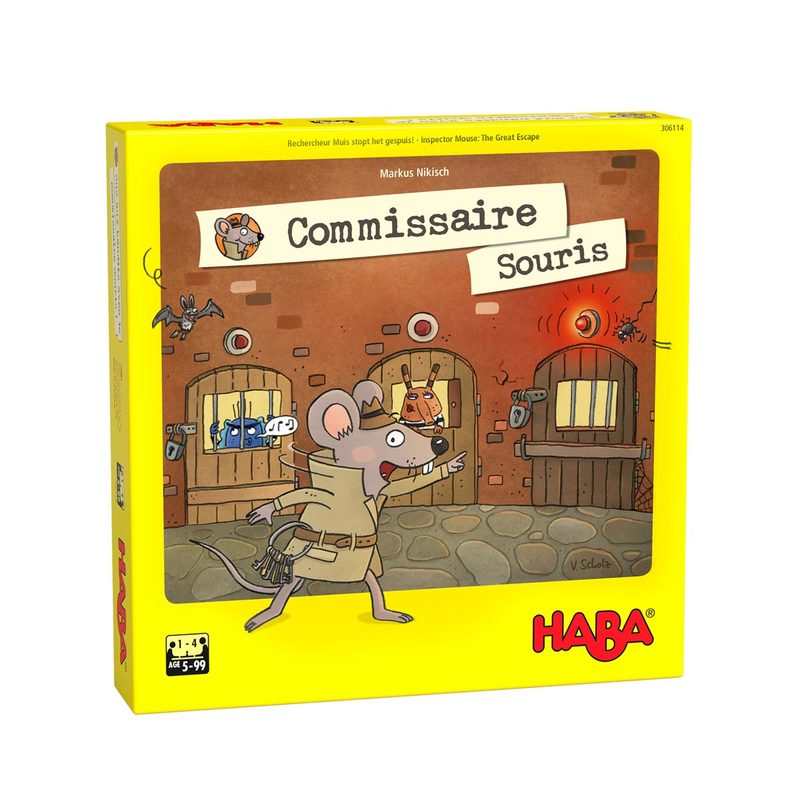 Jeu de société Commissaire souris Haba
