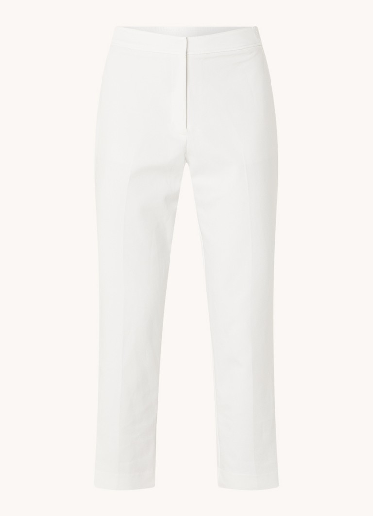Pantaloni chino Phase Eight Ulrica cu talie înaltă și elastic în talie