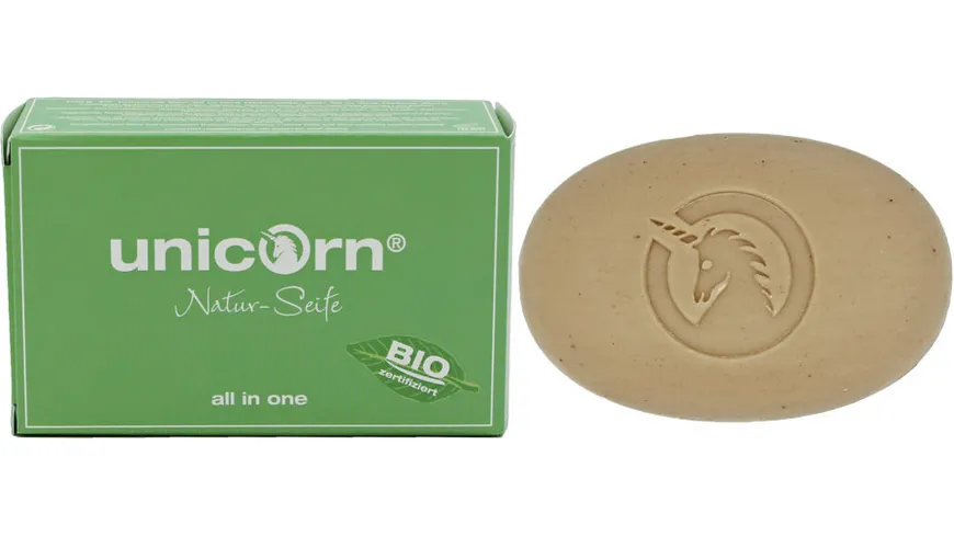 unicorn Seife Natur Apfelblüte All In One 100 g