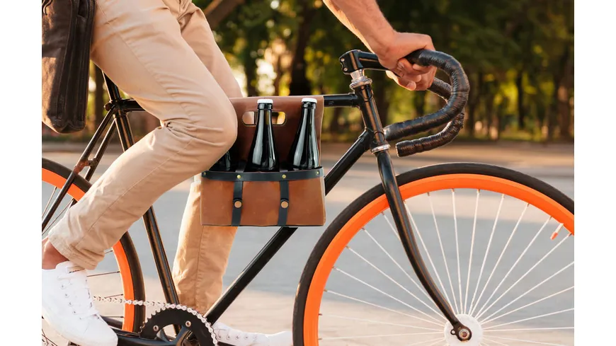 Winkee Fahrrad Sixpack braun