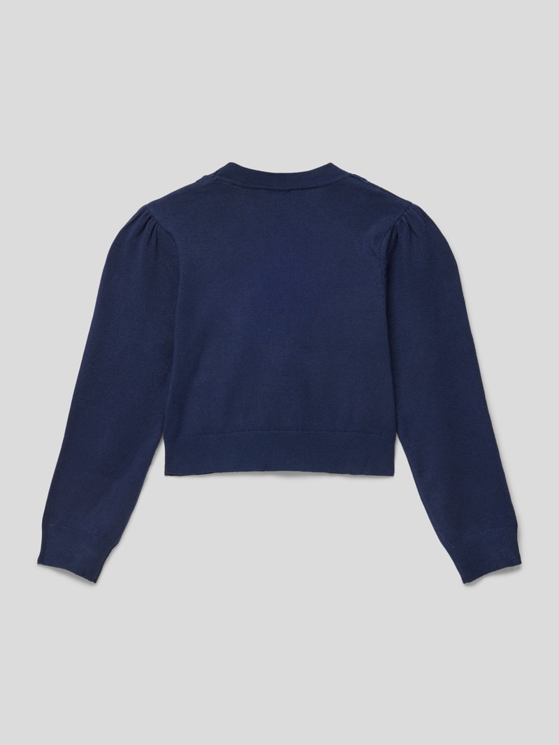 Cardigan in Strick-Optik Modell 'CEREMONY' in marineblau