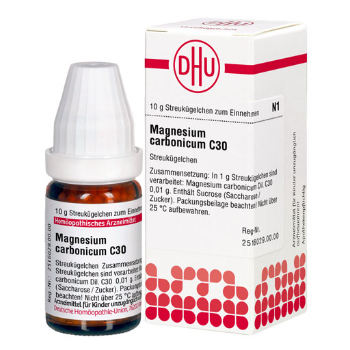 MAGNESIUM CARBONICUM C 30 Globuli  10 g  Globuli