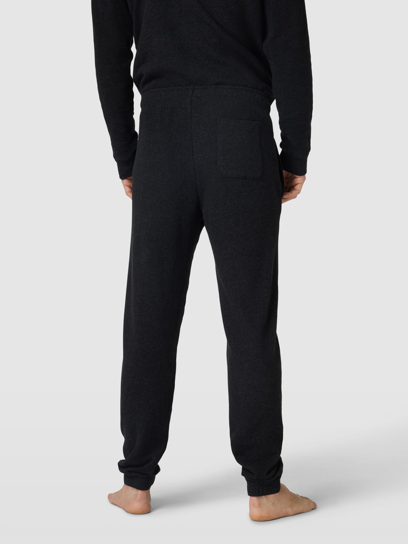 Sweatpants mit Tunnelzug Modell 'Remix Lounge Time off' in anthrazit meliert