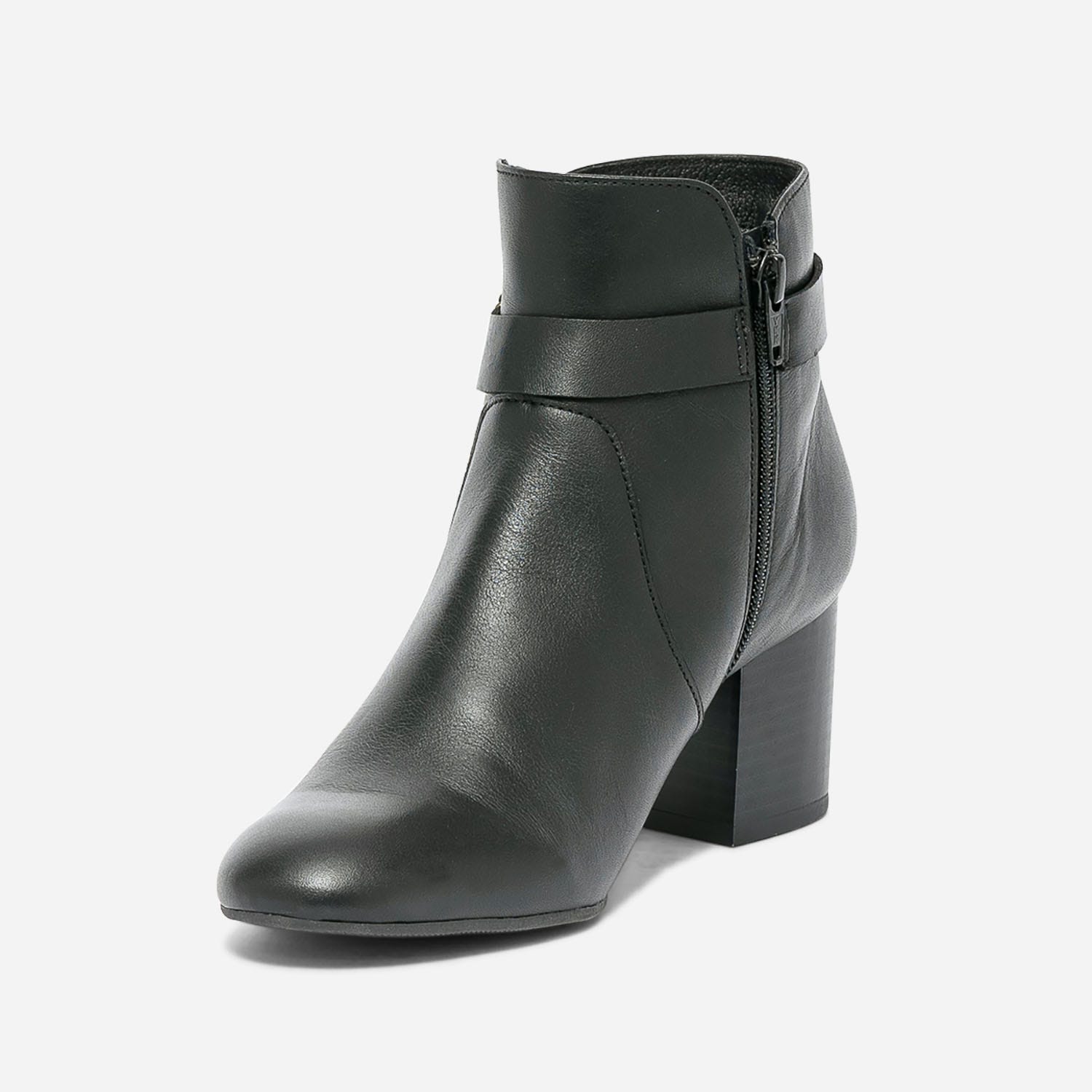 Boots ERAM FLEX noir avec bride à boucle