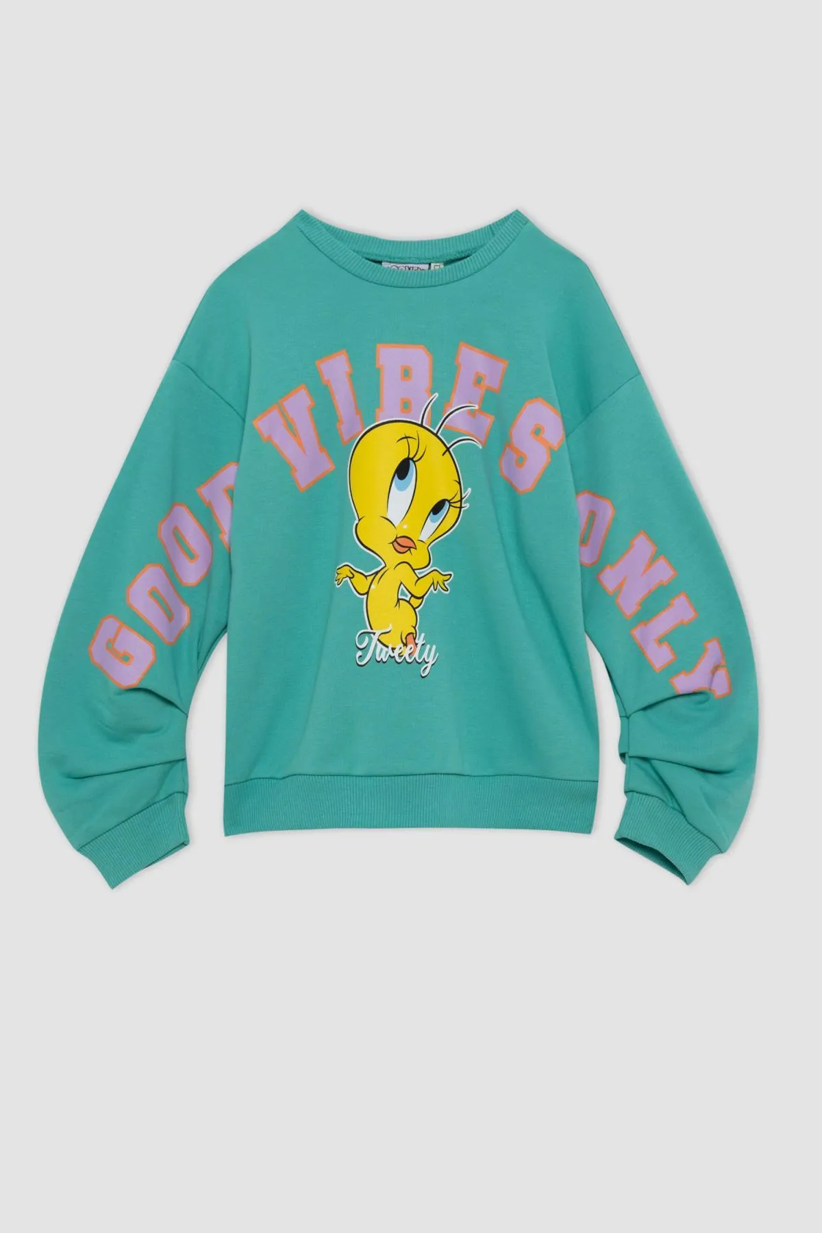 DeFacto  Looney Tunes-Sweatshirt mit Rundhalsausschnitt für Mädchen