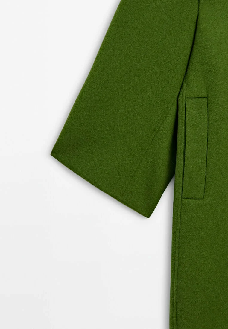 Massimo Dutti CRUZADO - Abrigo Clásico