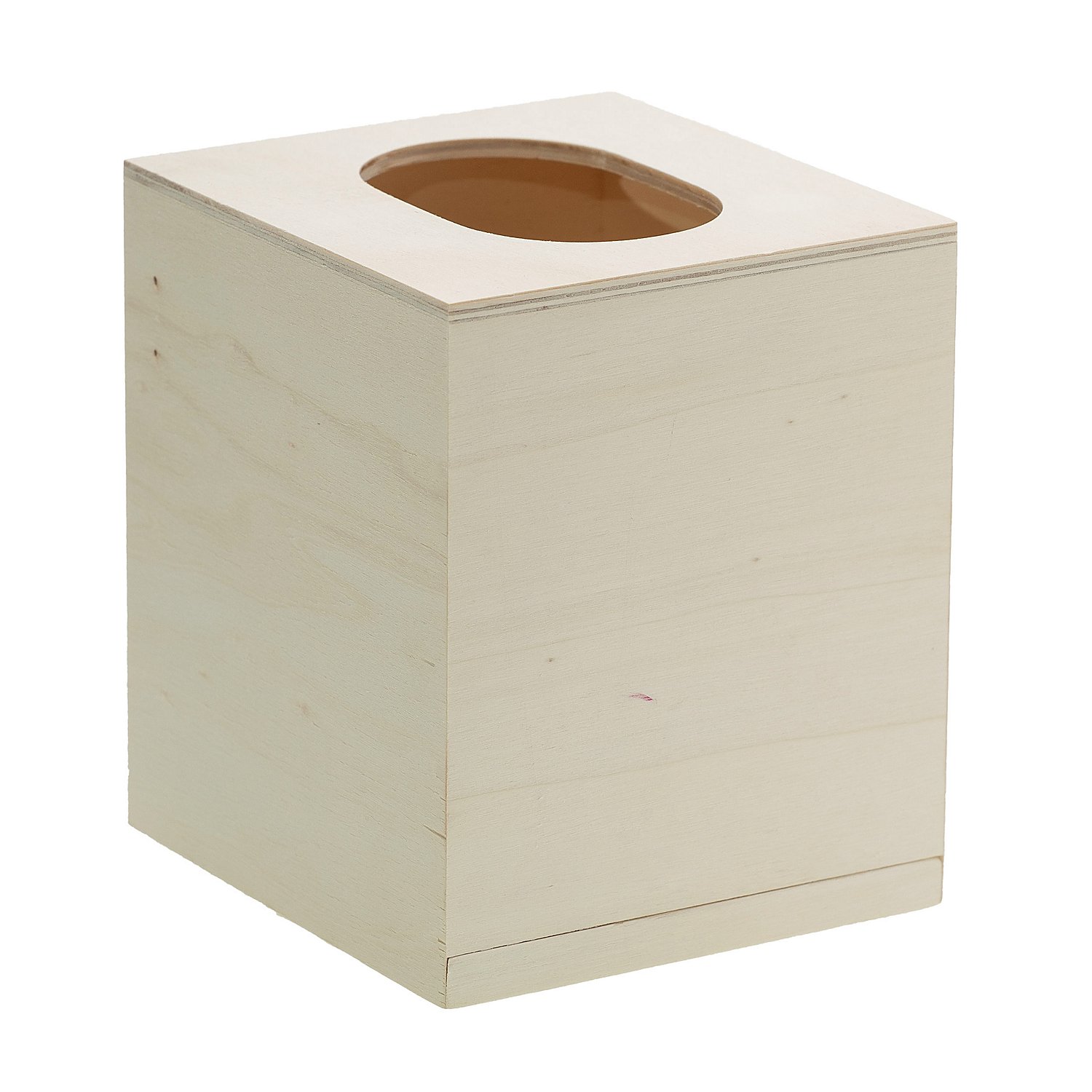 Tissuebox aus Holz, 14 x 13 x 15,5 cm