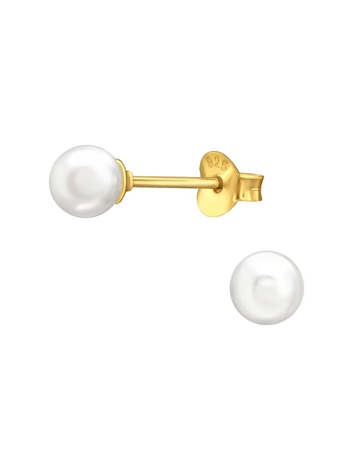 Alexander York Ohrringe, Ohrstecker PERLE classic 5 mm  in Gold in 925 Sterling Silber, 2-tlg. günstig kaufen onesize