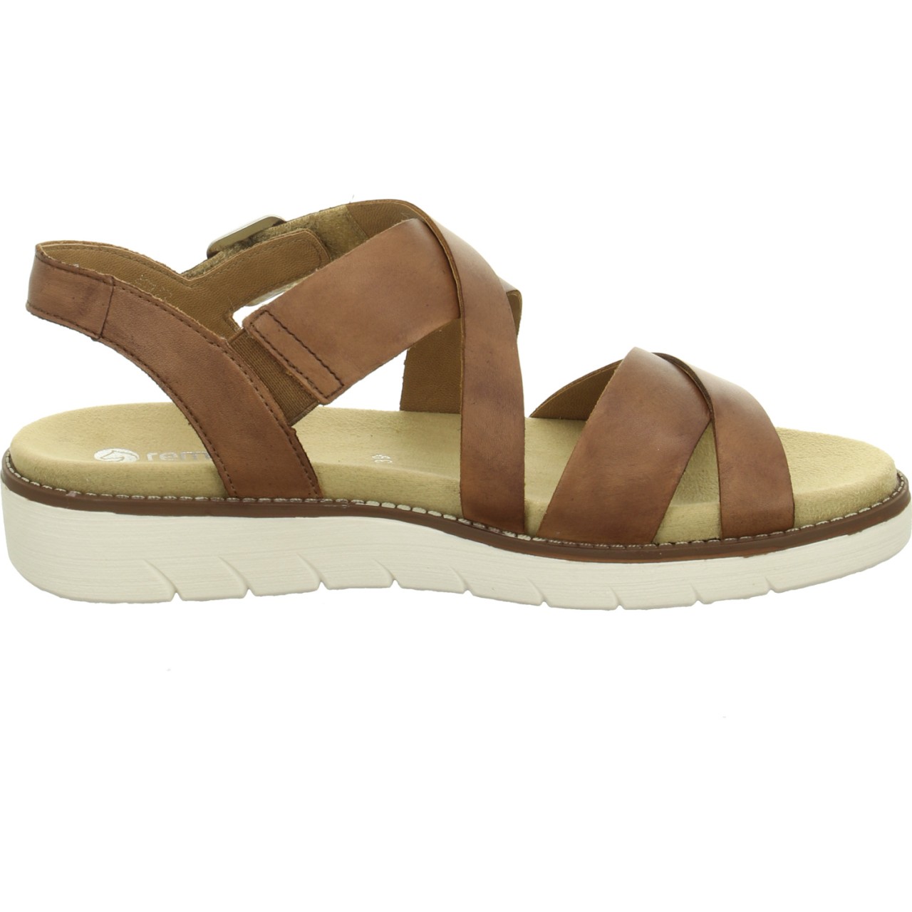 REMONTE Keilsandalen braun muskat
