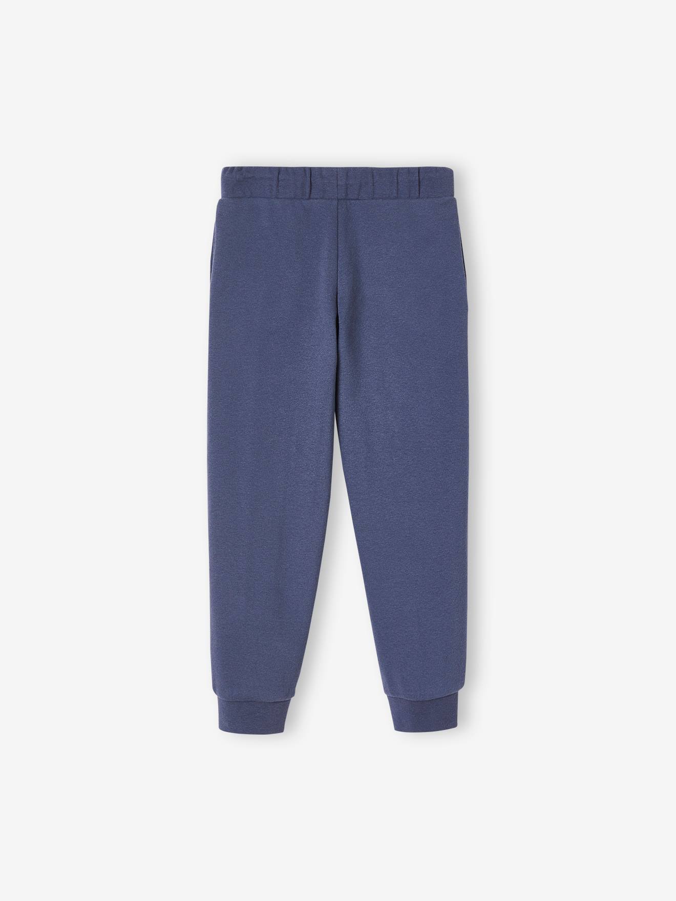 Pantalon jogging Basics fille gris clair chine