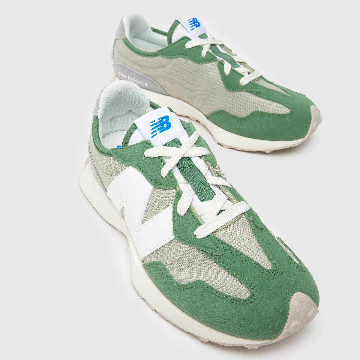 New Balance zöld 327 ifjúsági cipő
