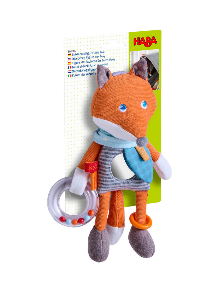 Haba Stoffpuppe Entdeckerfigur Fuchs Foxi in mehrfarbig günstig kaufen onesize