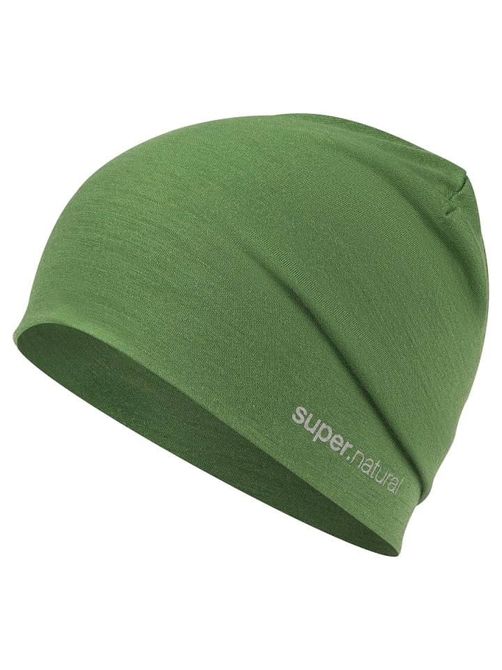 super.natural Merino Mütze EVERYDAY HAT in hellgrün günstig kaufen onesize