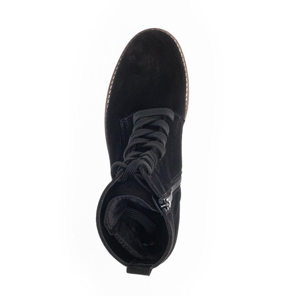 Gabor comfort Schnürstiefelette schwarz