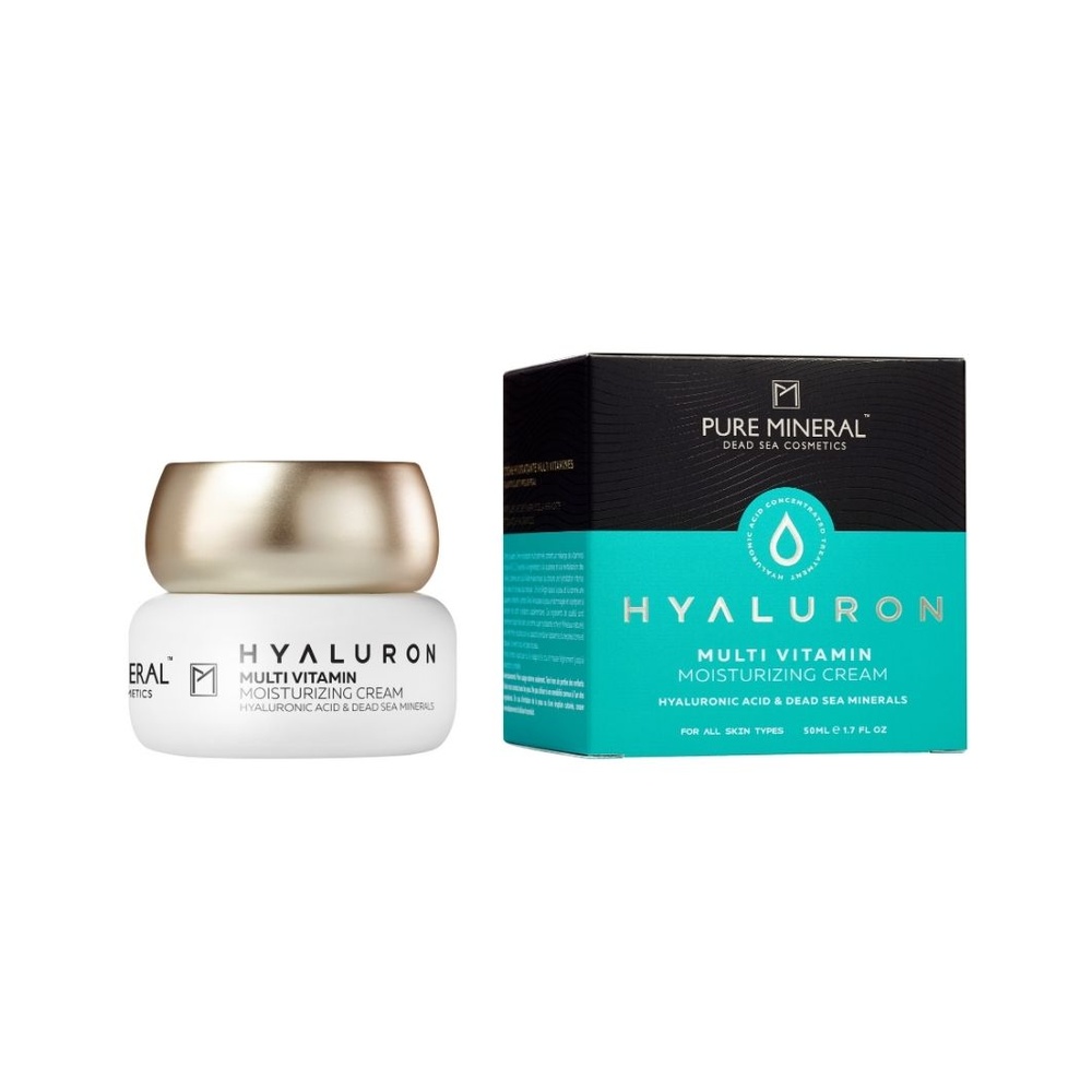 Pure Mineral CRÈME HYALURON-MULTI VITAMINE-HYDRATANTE Créme visage