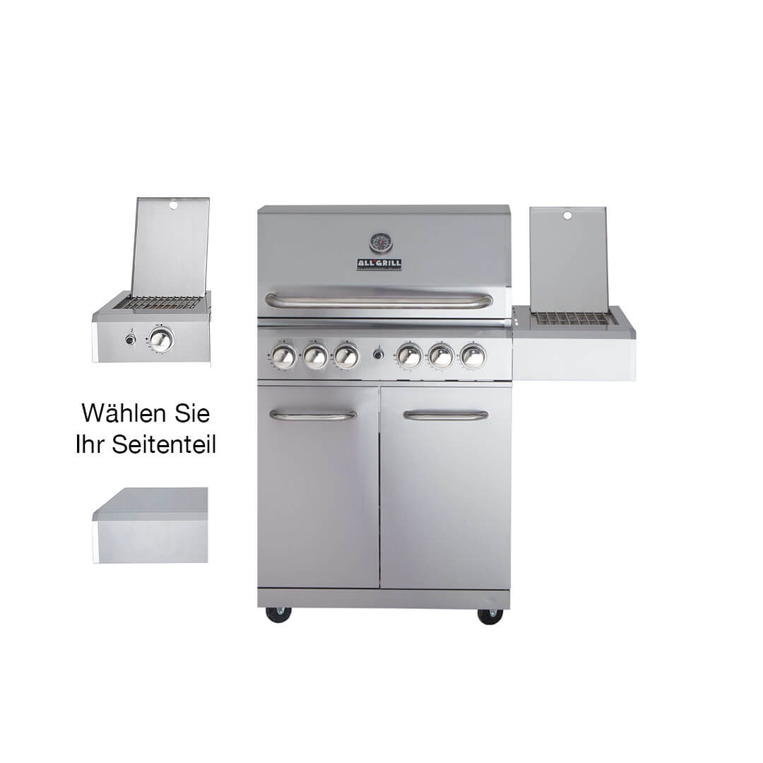 Allgrill ALLROUNDER L -Grundmodell edelstahl-