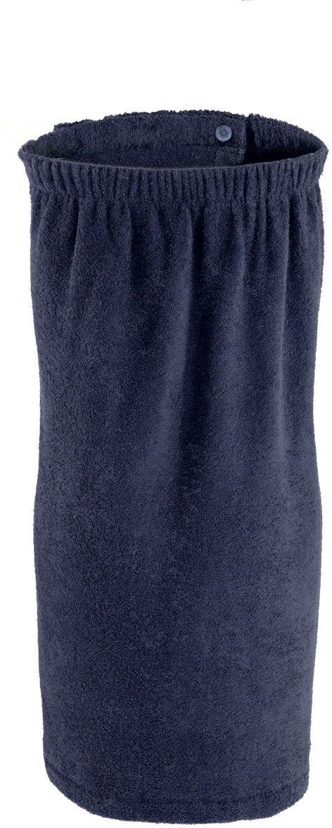 Chiemsee Kilt Chiemsee Damen Saunakilt Venice, Kurzform, Baumwolle, Knöpfe, Logostickerei auf der Tasche