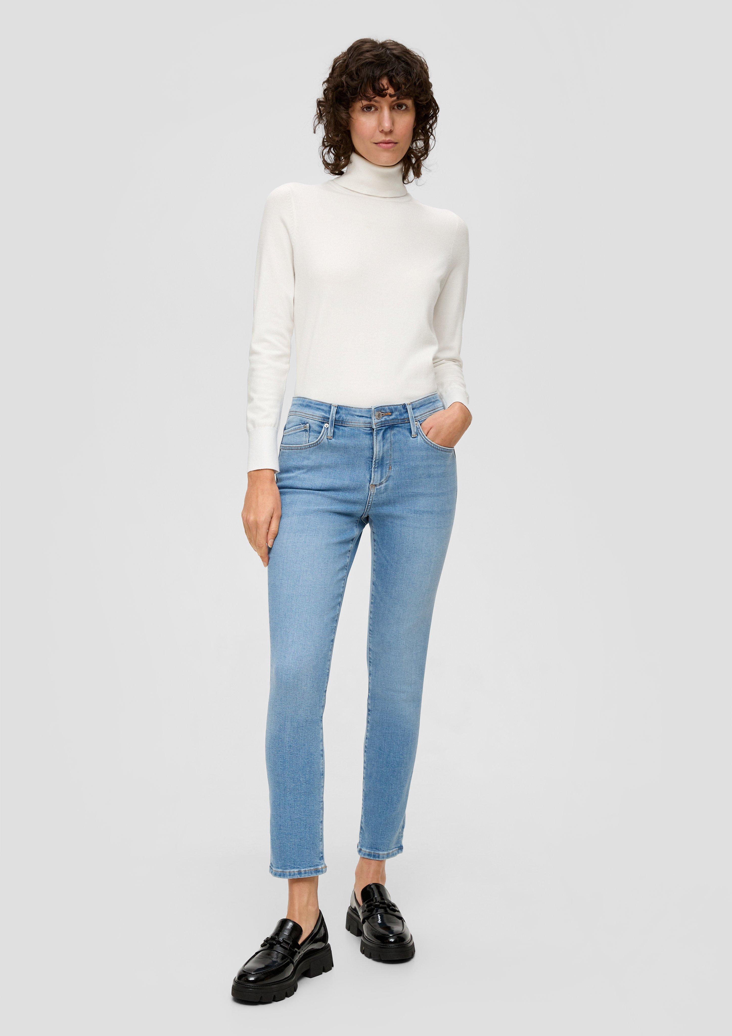 Cropped-Jeans / Slim Fit / Mid Rise / Slim Leg  2120751-53Z6