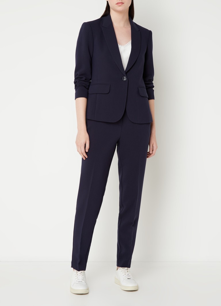Expresso  Blazer met schoudervulling en klepzakken