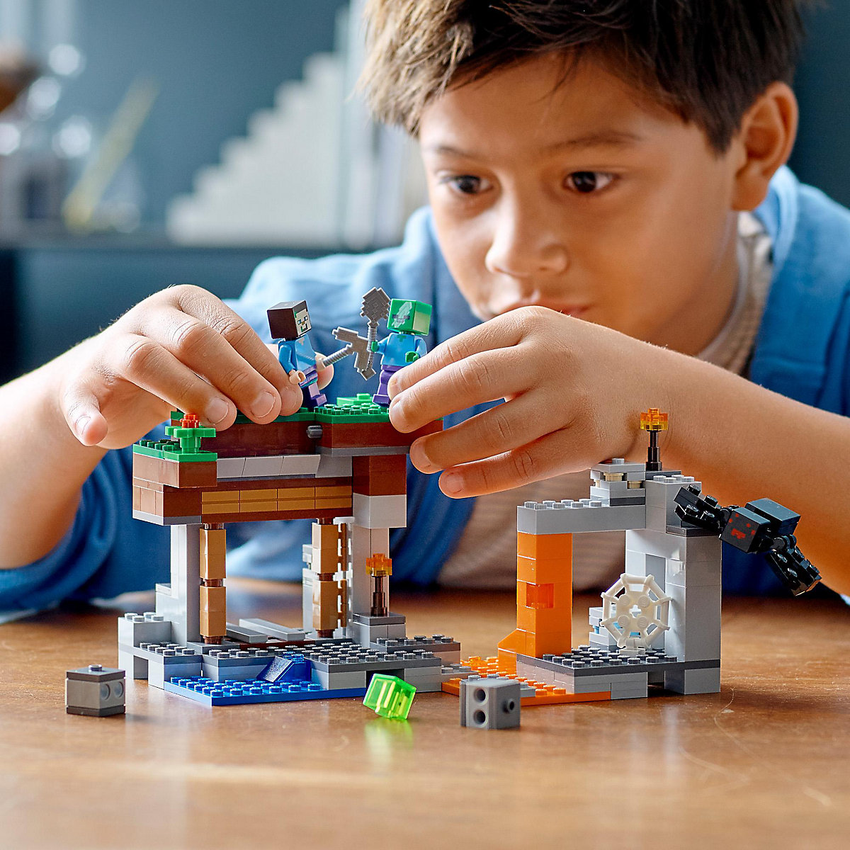 LEGO® Minecraft 21166 Die verlassene Mine