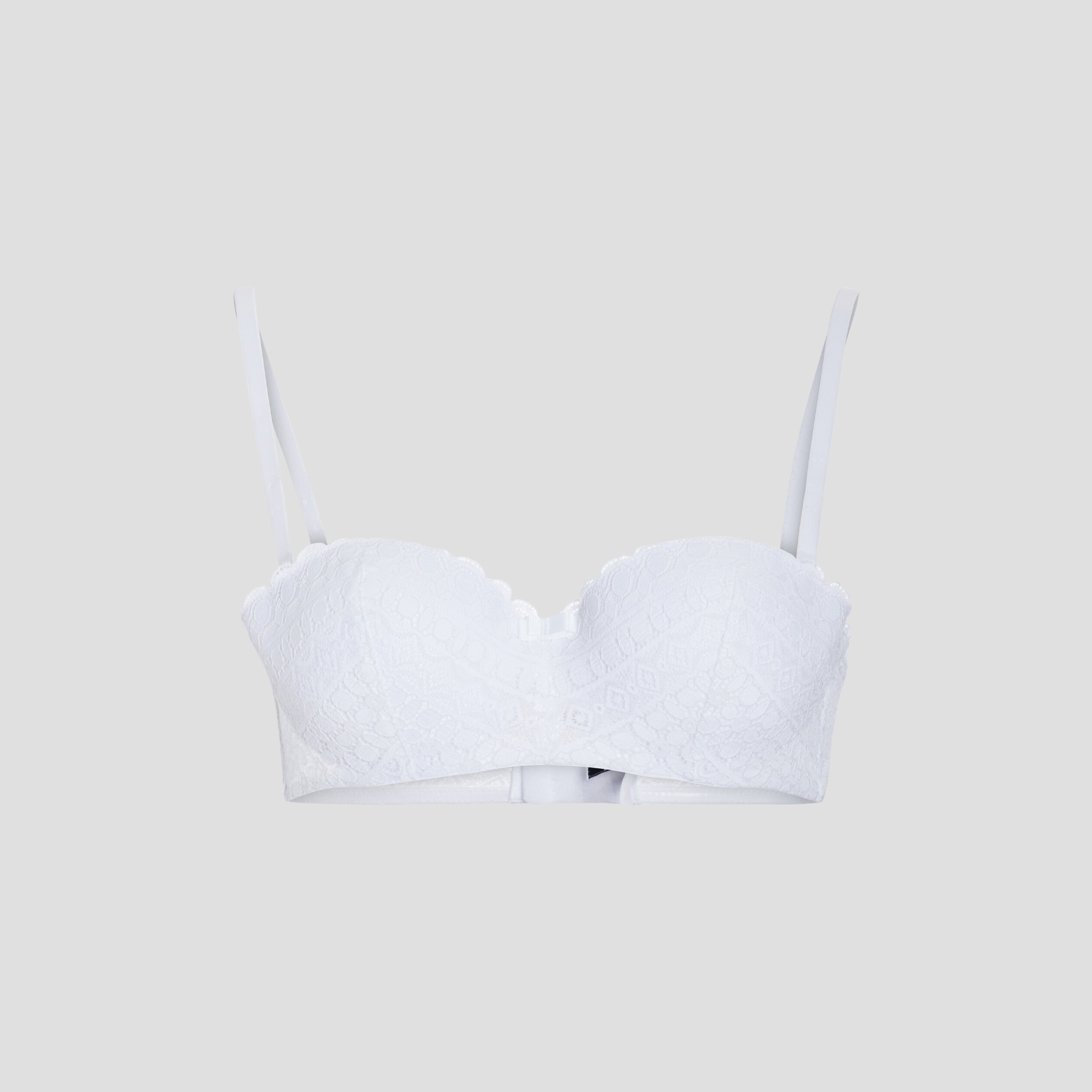 Soutien-gorge bandeau blanc femme | La Halle