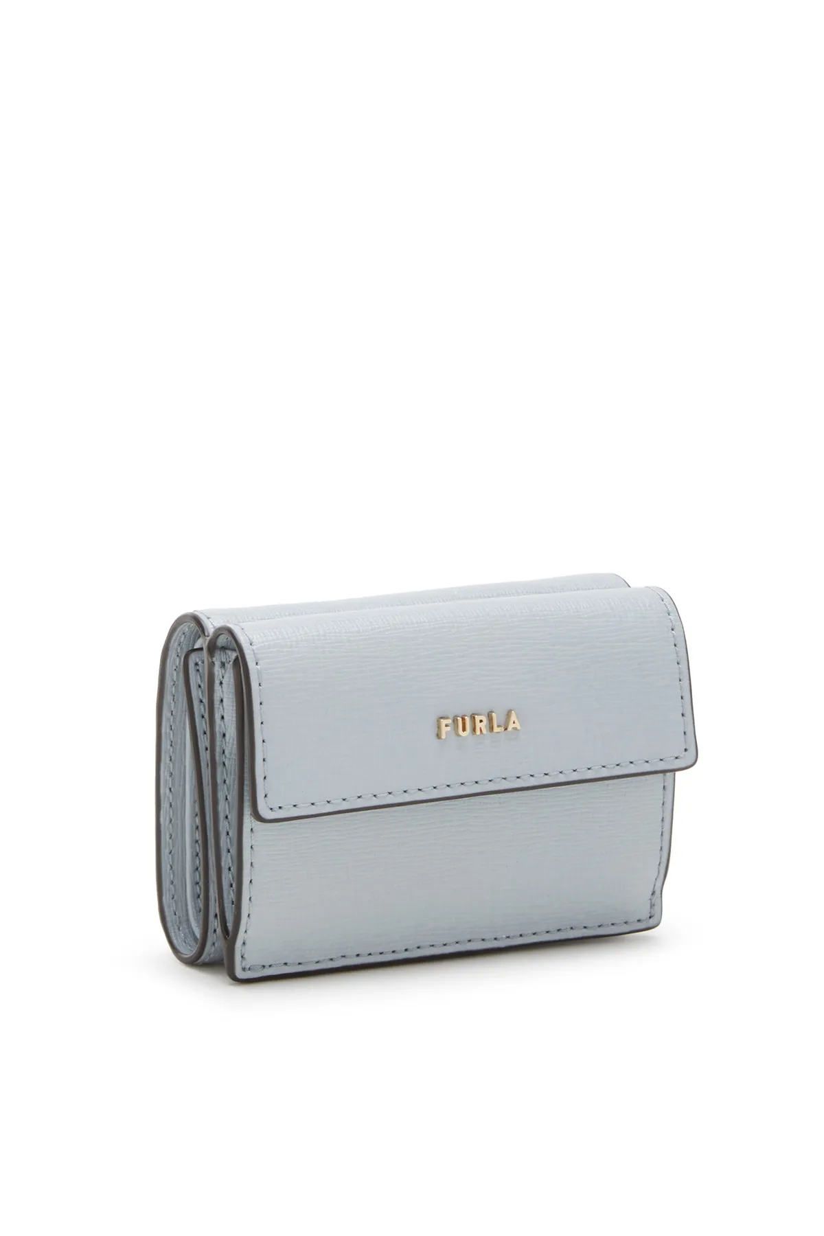 FURLA  Babylon Blaue Leder Druckknopf Brieftasche PCY9UNOHSF000AR300