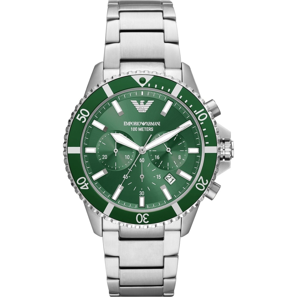 Emporio Armani Chronographe Acier inoxydable Montre