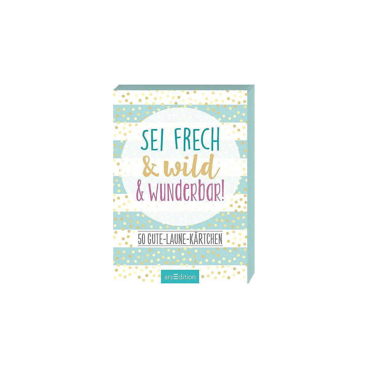 myNOTES Sei frech & wild & wunderbar! - 50 Gute-Laune-Kärtchen