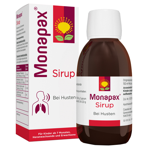 MONAPAX Sirup  250 ml  Sirup