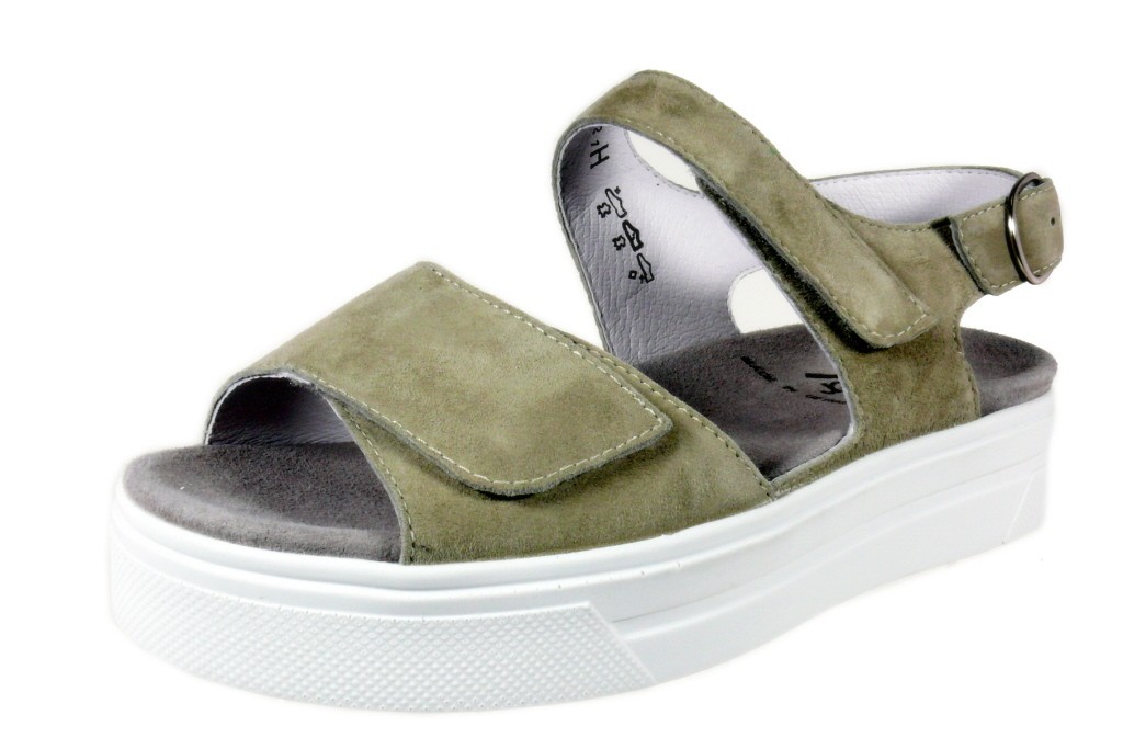 SEMLER Komfort Sandalen taupe Anna