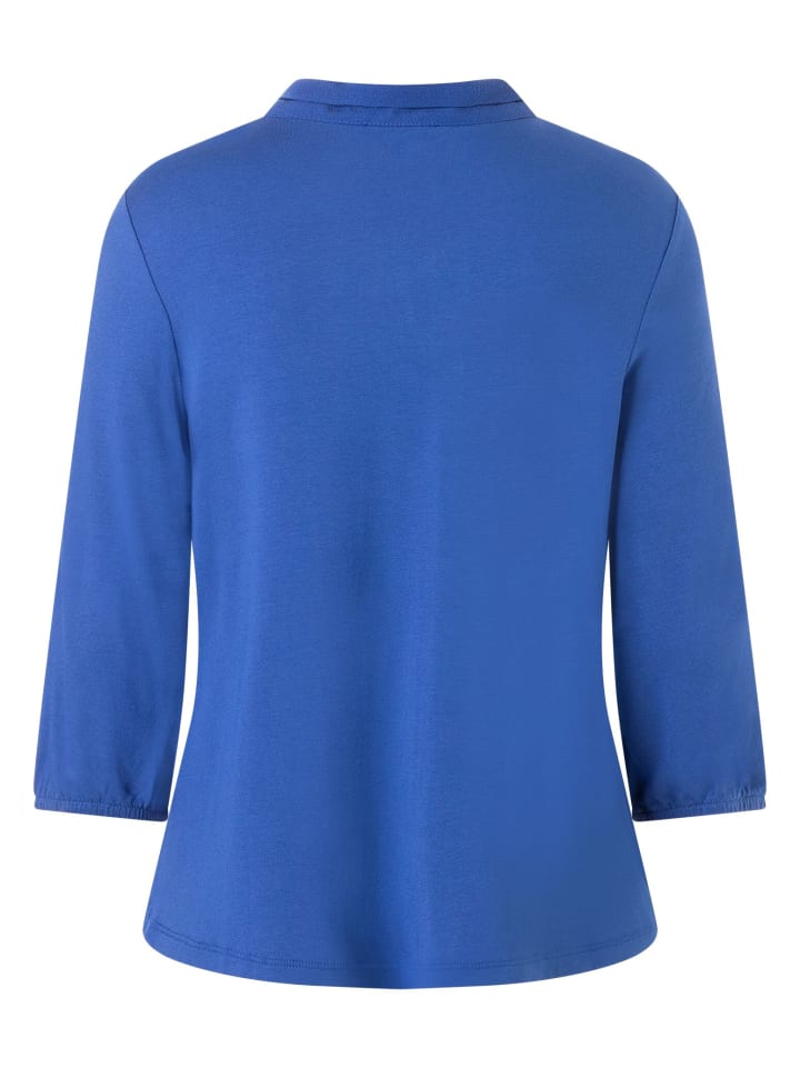 More & More Blusenshirt in blau günstig kaufen