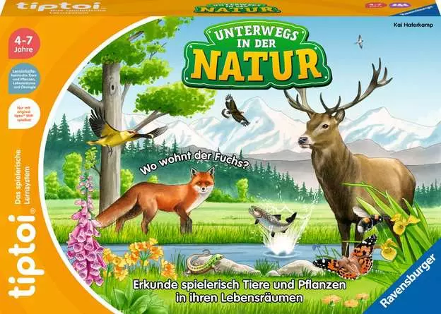 tiptoi® Unterwegs in der Natur - Lernspiel ab 4 Jahren