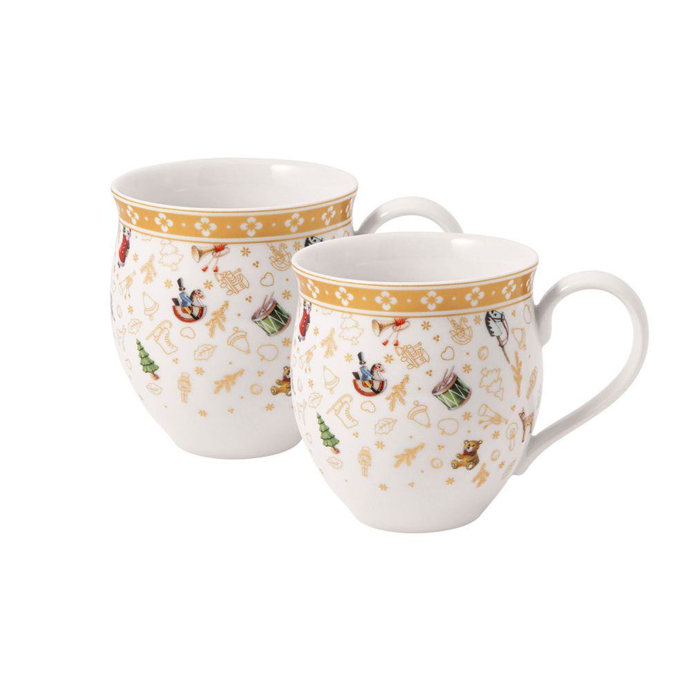 Villeroy & Boch Ensemble de 2 mugs, édition anniversaire Toy's Delight service de vaisselle