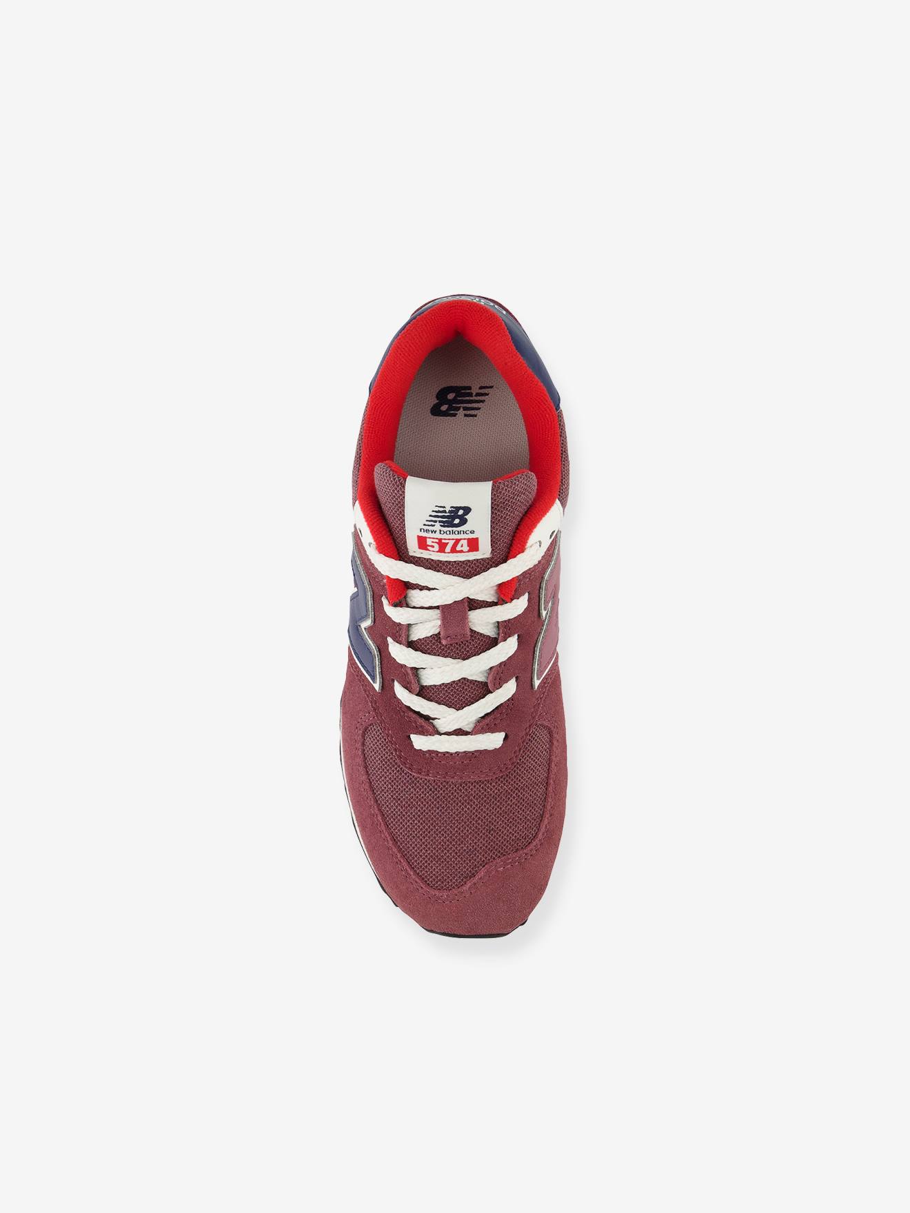 Baskets à lacets enfant GC574NX1/PV574NX1 NEW BALANCE® bois de rose