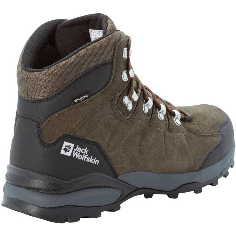 Jack Wolfskin REFUGIO TEXAPORE MID Wanderschuhe Herren