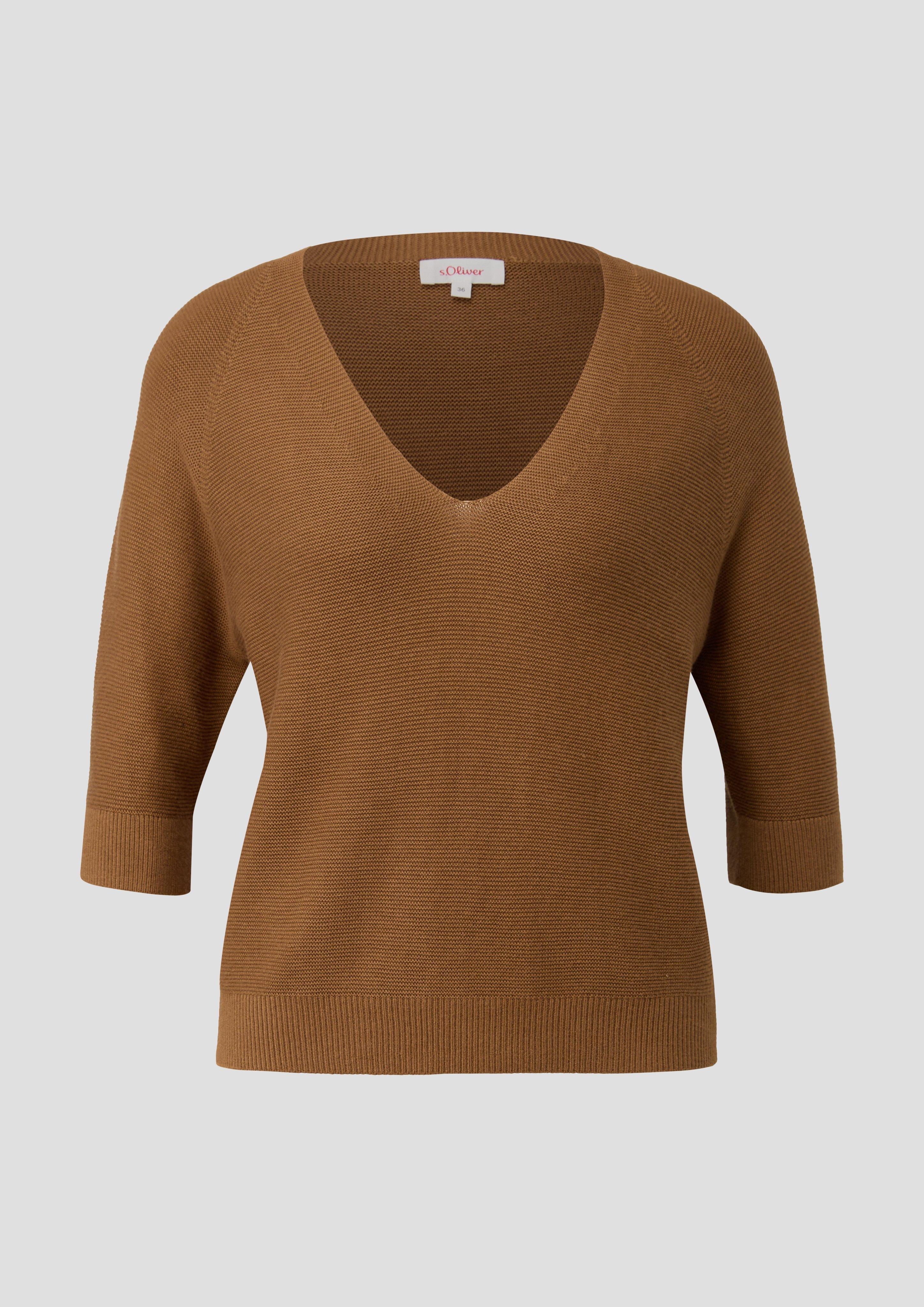 Strickpullover aus Viskosemix  2134377-8469