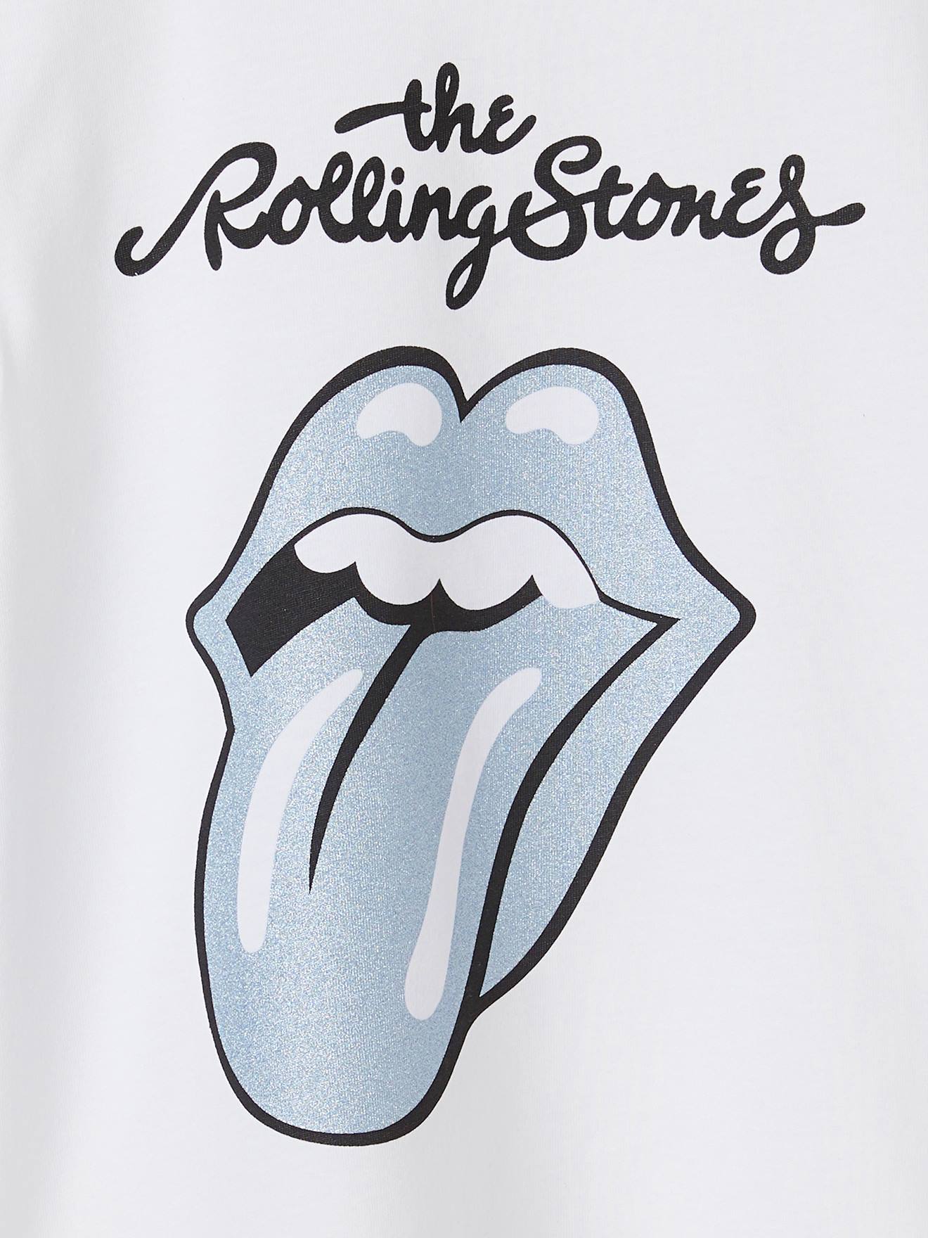 Rolling Stones Kinder T-Shirt The Rolling Stones - weiß