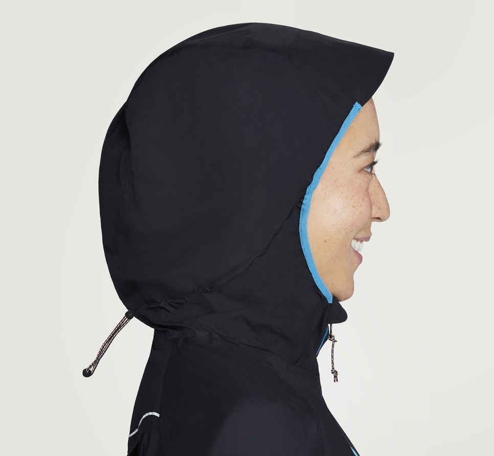 Ultralett vanntett jakke Black
