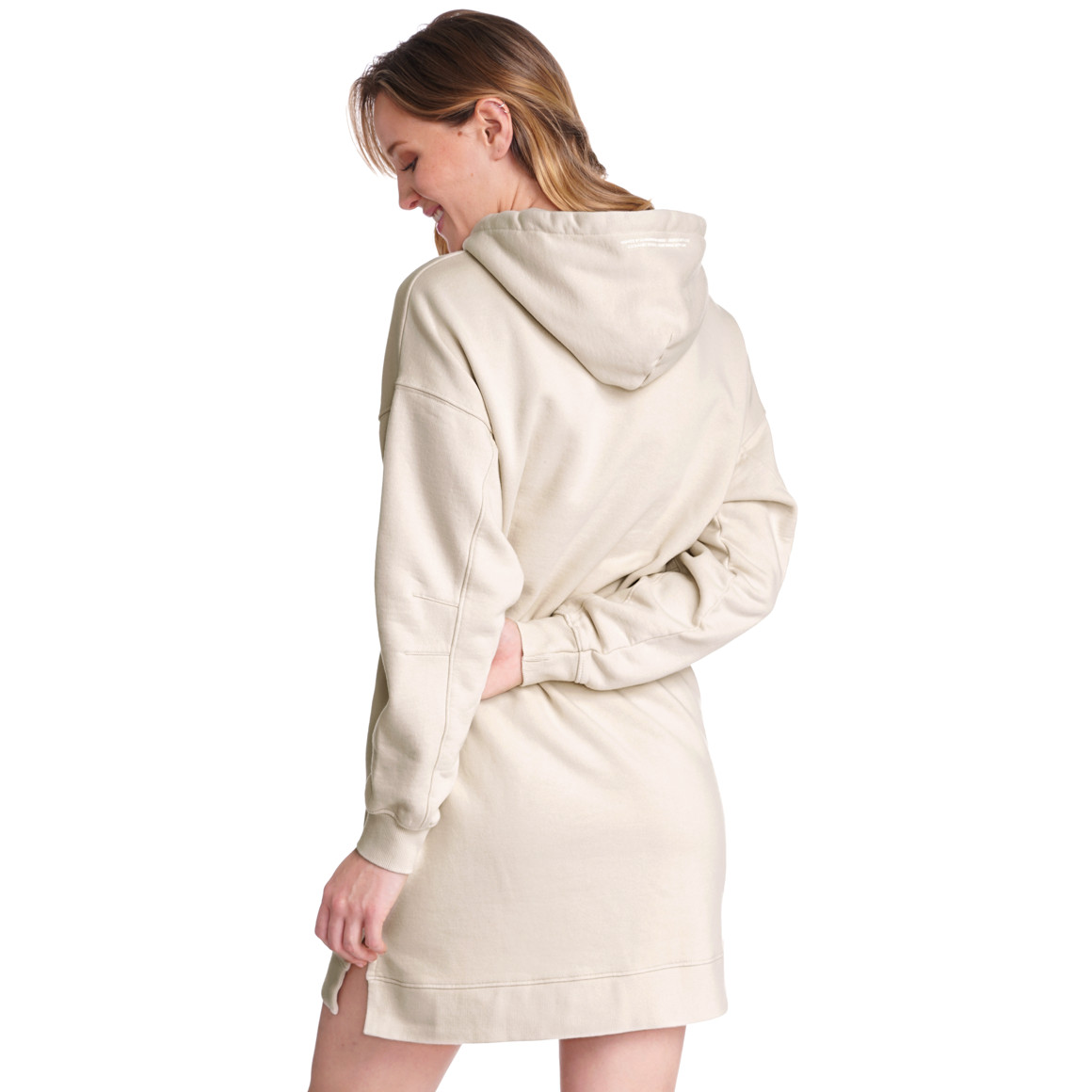 Damen Sweatkleid mit Kapuze