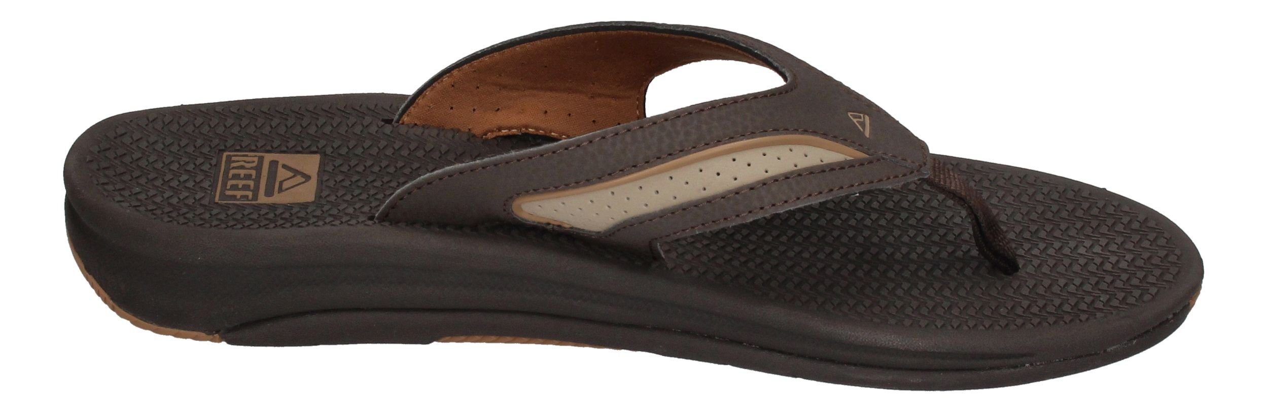 Reef Flex Zehentrenner Dark Brown Tan